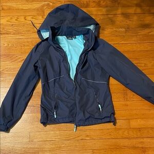 New Balance Dark Blue Hooded Jacket